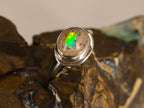 Bague opale cantera du Mexique – Taille 54 — vue complémentaire 6 de la pierre et de la monture — Tirou Bijou