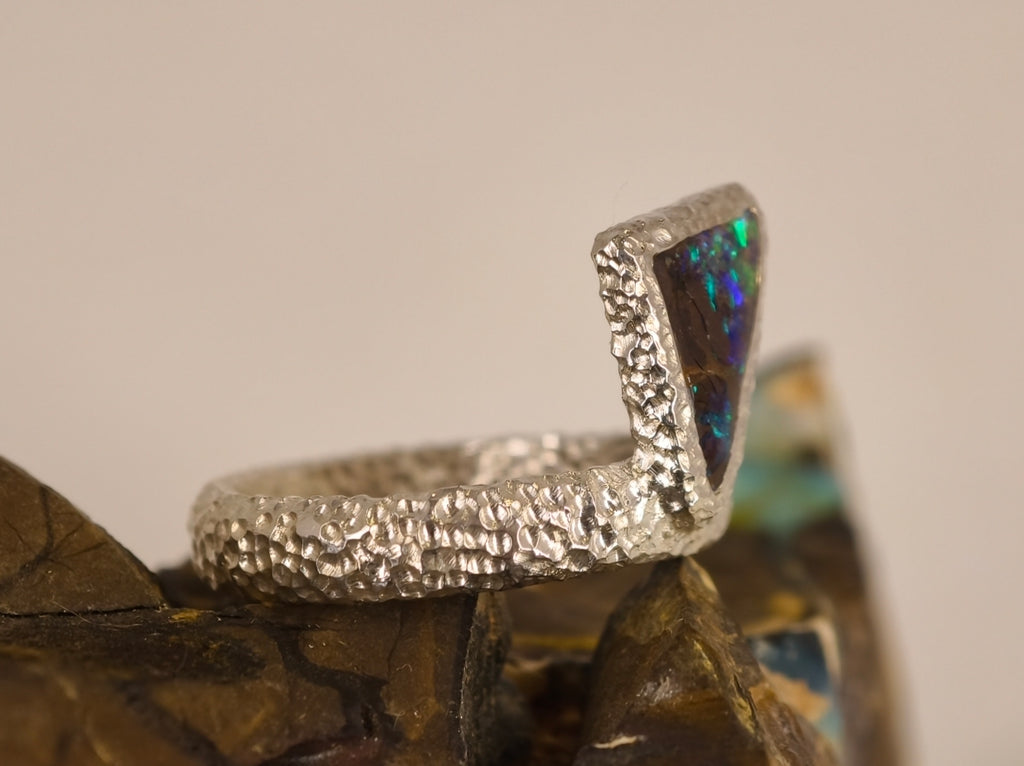 Bague en opale boulder — vue 6 — Tirou Bijou