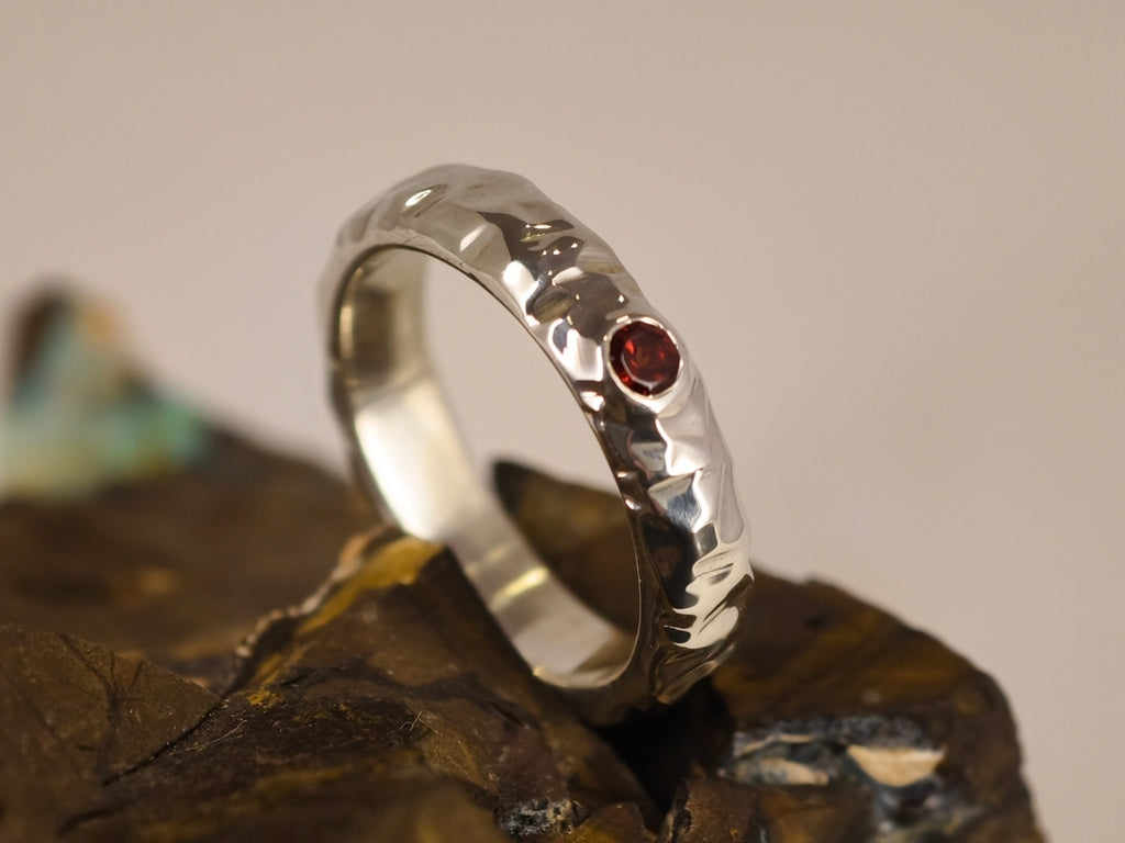Bague en grenat — vue 11 — Tirou Bijou