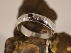 Bague en grenat — vue 2 — Tirou Bijou