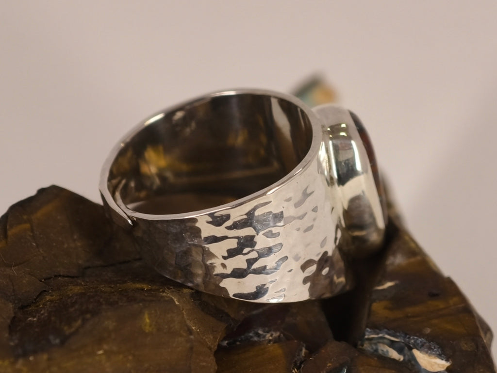 Bague en opale boulder — vue 3 — Tirou Bijou