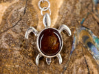 Pendentif en agate de feu — vue 6 — Tirou Bijou