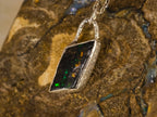 Pendentif en opale boulder — vue 3 — Tirou Bijou
