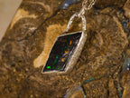 Pendentif en opale boulder — vue 4 — Tirou Bijou