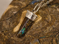 Pendentif en opale boulder — vue 1 — Tirou Bijou
