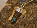 Pendentif en opale boulder — vue 1 — Tirou Bijou