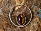 Pendentif en agate de feu — vue 2 — Tirou Bijou