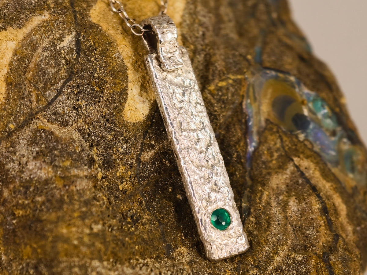 Pendentif en émeraude — vue 5 — Tirou Bijou