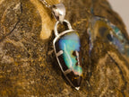Pendentif en opale boulder — vue 4 — Tirou Bijou