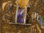 Pendentif en opale cristal — vue 17 — Tirou Bijou