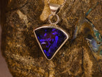 Pendentif en opale boulder — vue 3 — Tirou Bijou