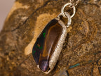 Pendentif en opale boulder — vue complémentaire — Tirou Bijou