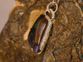 Pendentif en opale boulder — vue 1 — Tirou Bijou