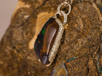 Pendentif en opale boulder — vue 1 — Tirou Bijou
