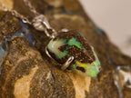 Pendentif en opale boulder — vue 10 — Tirou Bijou