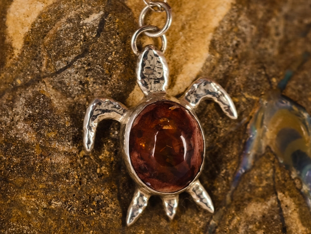 Pendentif en opale Cantera — vue 3 — Tirou Bijou