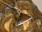 Pendentif en opale boulder — vue 2 — Tirou Bijou