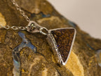 Pendentif en opale boulder — vue 3 — Tirou Bijou