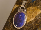 Pendentif en opale de Lightning Ridge — vue 8 — Tirou Bijou