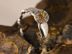 Bague en saphir et moissanite — vue 7 — Tirou Bijou