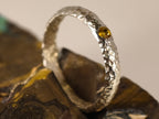 Bague en saphir jaune — vue 2 — Tirou Bijou