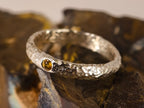 Bague en saphir jaune — vue 3 — Tirou Bijou
