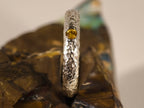 Bague en saphir jaune — vue 7 — Tirou Bijou