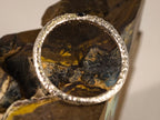 Bague en saphir et moissanite — vue 3 — Tirou Bijou