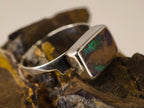 Bague en opale boulder — vue 8 — Tirou Bijou