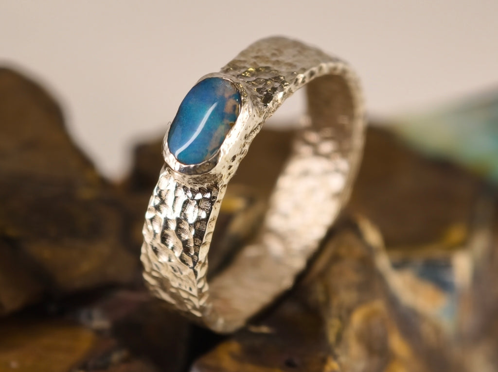 Bague en opale boulder — vue 6 — Tirou Bijou