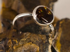 Bague en agate de feu — vue 3 — Tirou Bijou