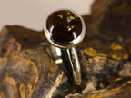 Bague en agate de feu — vue 5 — Tirou Bijou