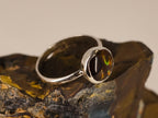 Bague en agate de feu — vue 6 — Tirou Bijou