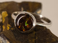 Bague en agate de feu — vue 1 — Tirou Bijou