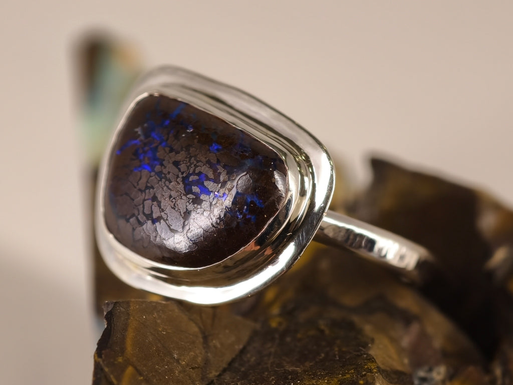 Bague en opale boulder — vue 6 — Tirou Bijou