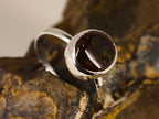 Bague en agate de feu — vue 2 — Tirou Bijou