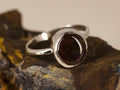 Bague en agate de feu — vue 1 — Tirou Bijou