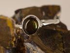 Bague en agate de feu — vue 4 — Tirou Bijou