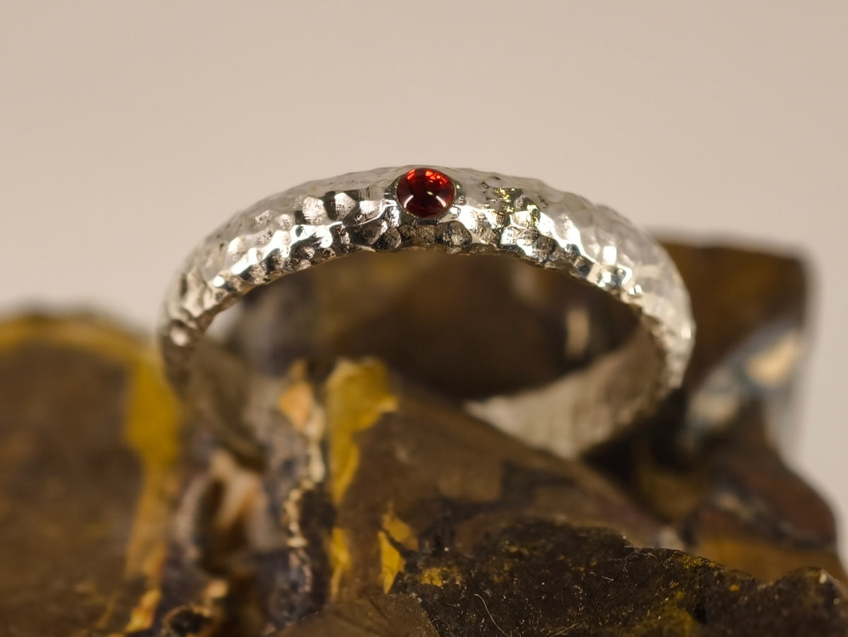 Bague en saphir — vue 2 — Tirou Bijou