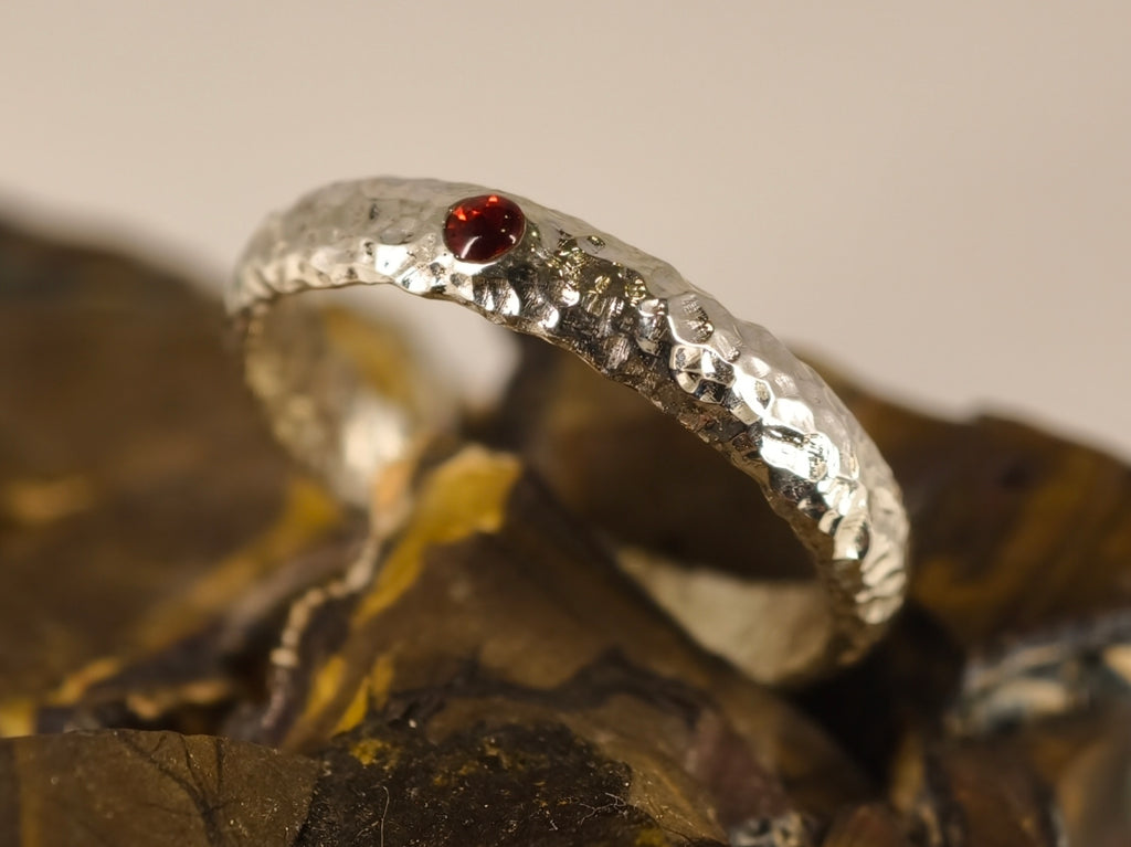 Bague en saphir — vue 3 — Tirou Bijou