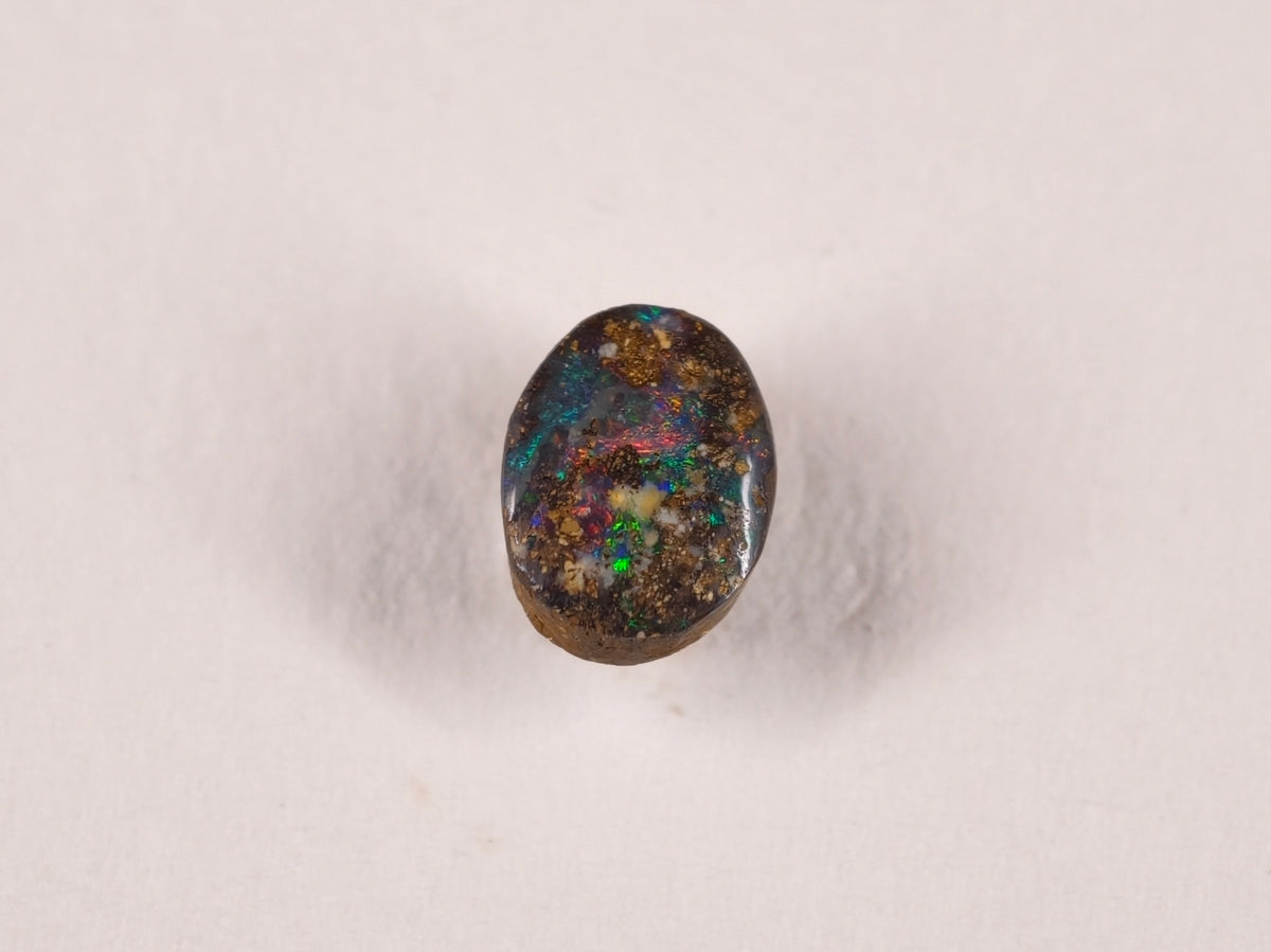 Opale boulder d’Australie — ovale — 2 ct