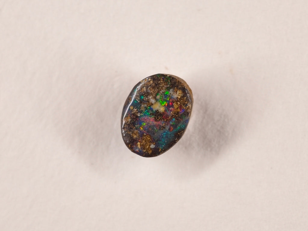 Opale boulder d’Australie — ovale — 2 ct