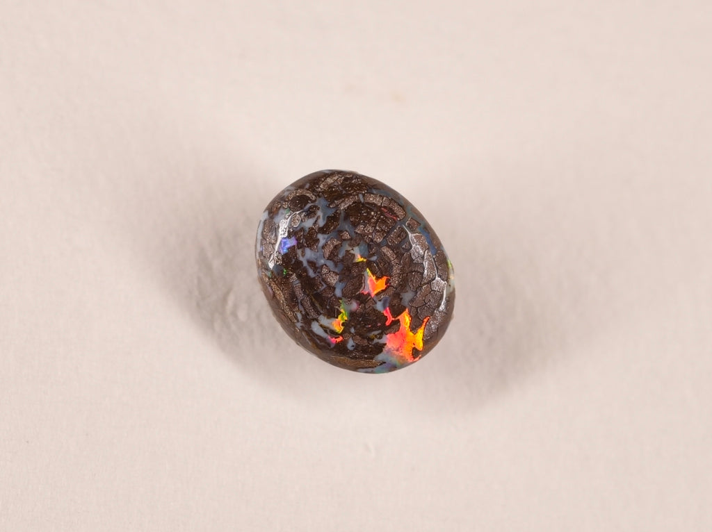 Opale boulder d’Australie — ovale — 2,2 ct