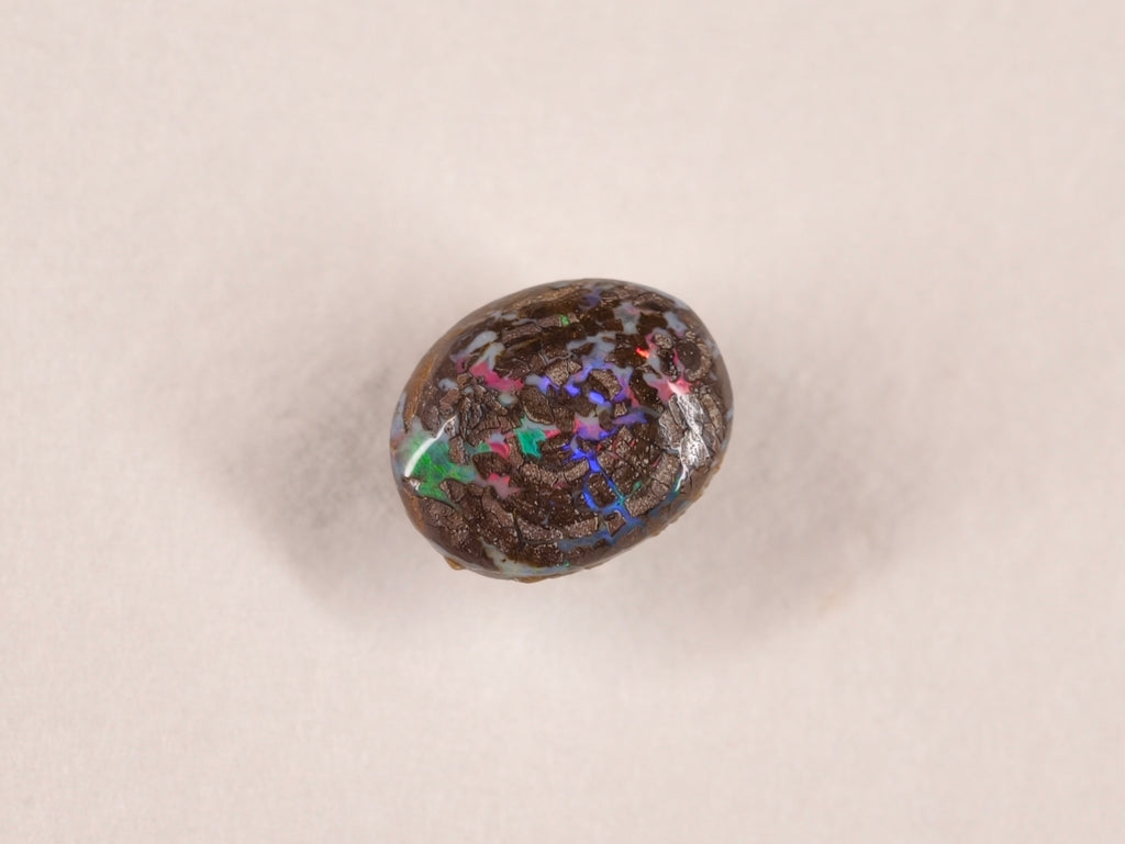 Opale boulder d’Australie — ovale — 2,2 ct