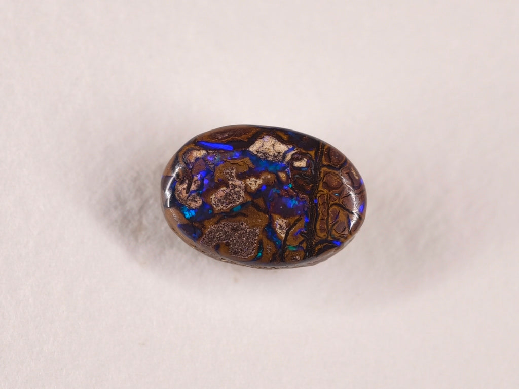 Opale boulder d’Australie — ovale — 4,3 ct