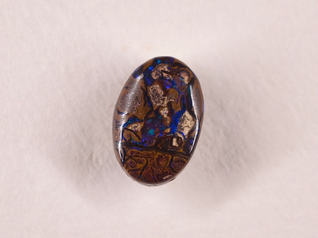 Opale boulder d’Australie — ovale — 4,3 ct