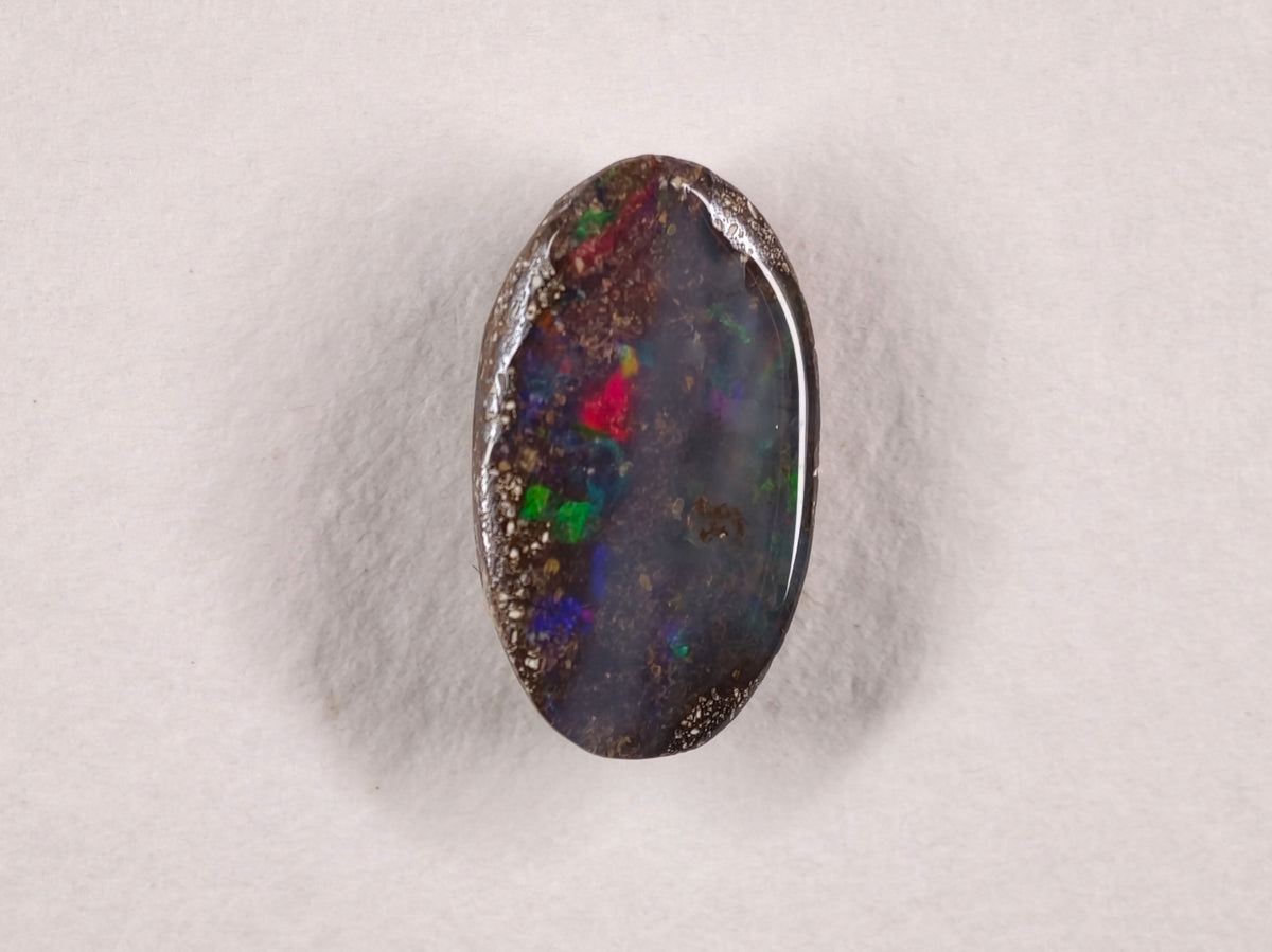 Opale boulder d’Australie — ovale — 3,5 ct