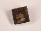 Opale boulder d’Australie — carré — 11,1 ct