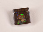 Opale boulder d’Australie — carré — 11,1 ct