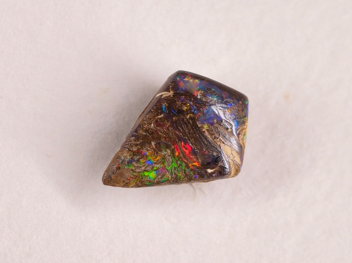 Opale boulder d’Australie — cerf-volant — 3,2 ct